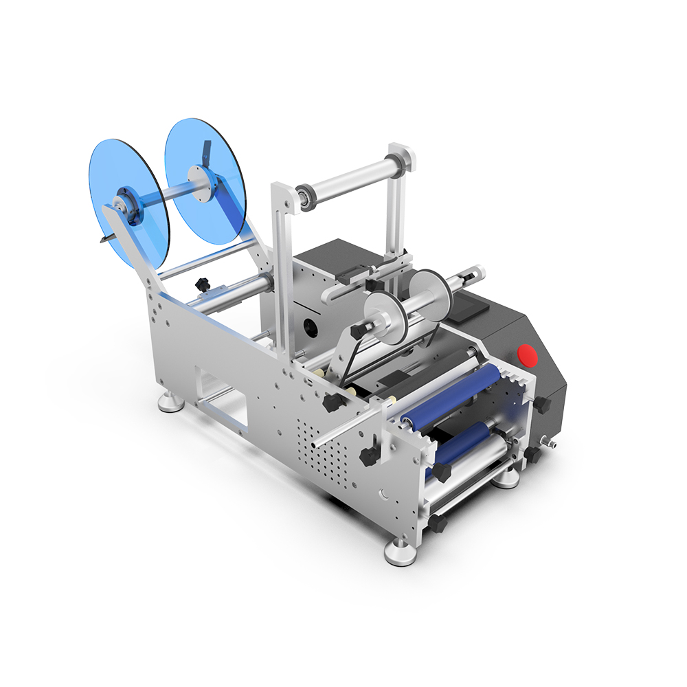 半自動(dòng)圓瓶貼標機